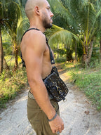 Unisex Adjustable Leather Shoulder Holster – Black & Brown | ELLKO