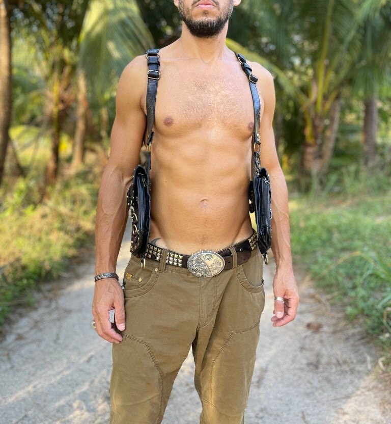 Adjustable Leather Shoulder Holster